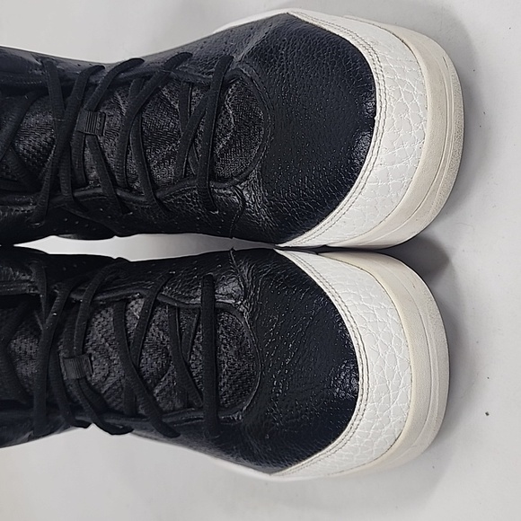 Jordan Flight Tradition Black and White Men's Sneakers 13 - Picture 3 of 7